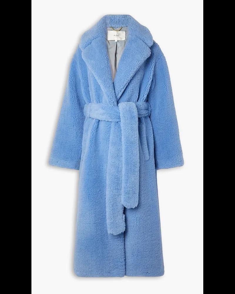 A.L.C. Anderson faux fur coat - Blue Blue